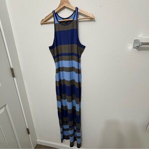 Banana Republic Striped Maxi Dress in XS